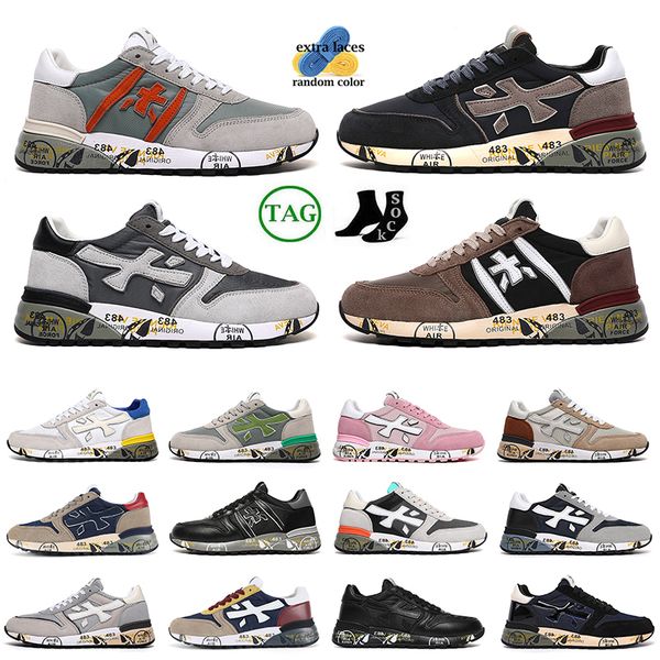 shoes italy brand mens casual designer shoes premiata steven genuine training shoe lander cowskin leather mick landeck premiatas sneakers lu, Black
shoes italy brand mens casual designer shoes premiata steven genuine training shoe lander cowskin leather mick landeck premiatas sneakers lu, Black