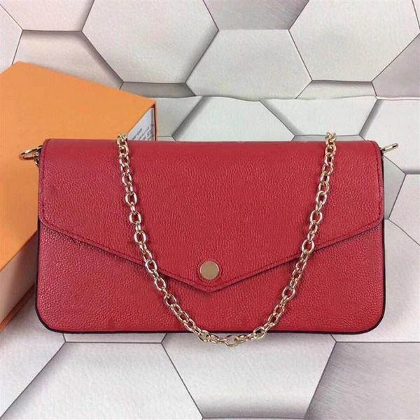 brand women pochette felicie cow leather mini shoulder bag fashion chain clutch cross body evening purse card holder bag 3 sets wi290t
brand women pochette felicie cow leather mini shoulder bag fashion chain clutch cross body evening purse card holder bag 3 sets wi290t