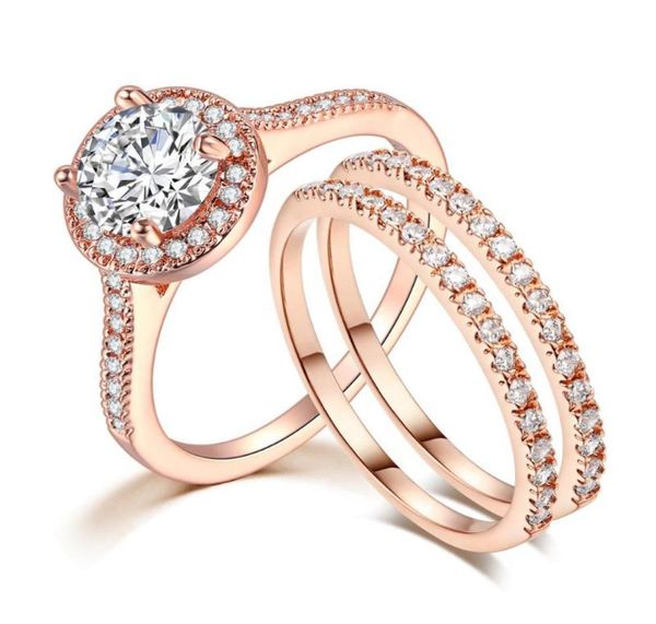 new fashion exquisite rose gold color three pcs crystal finger rings set for women filled zircon wedding party jewelry ring 20204026921, Golden;silver
new fashion exquisite rose gold color three pcs crystal finger rings set for women filled zircon wedding party jewelry ring 20204026921, Golden;silver