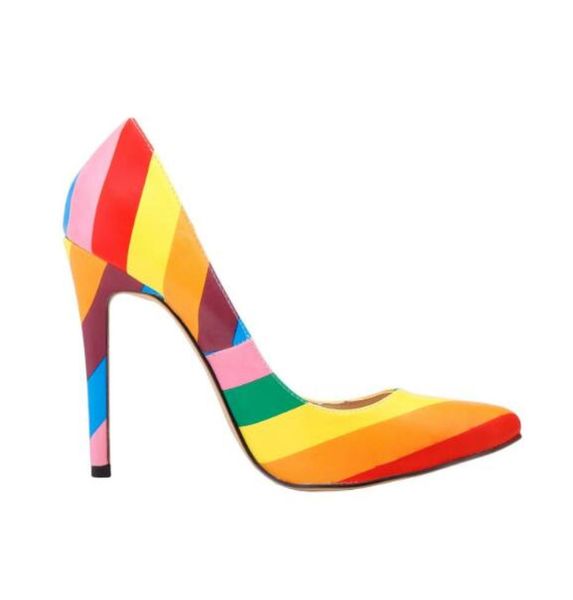 pointed toe high heels shoes 2017 rainbow women pumps women wedding shoes heel height 8cm11cm2213335, Black
pointed toe high heels shoes 2017 rainbow women pumps women wedding shoes heel height 8cm11cm2213335, Black