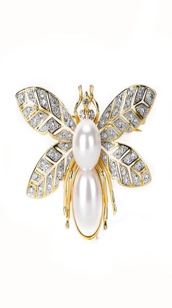 varole brooch for women bee shaped brooch with big pearl crystal rhinestone unique 18k gold plated brooches2061556, Gray
varole brooch for women bee shaped brooch with big pearl crystal rhinestone unique 18k gold plated brooches2061556, Gray