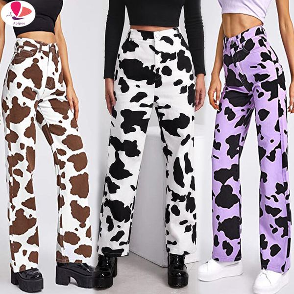 women s jeans celana denim wanita motif sapi susu celana pinggang tinggi longgar lurus harajuku manis kasual kaki lebar pakaian jalanan 2309, Blue
women s jeans celana denim wanita motif sapi susu celana pinggang tinggi longgar lurus harajuku manis kasual kaki lebar pakaian jalanan 2309, Blue