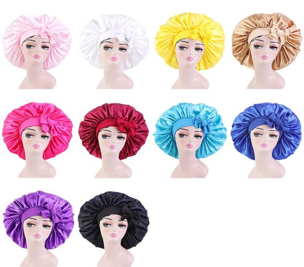 extra large solid satin bonnet with wide stretch ties skull caps women night sleep hat adjust silky head wrap shower cap3462983, Blue;gray
extra large solid satin bonnet with wide stretch ties skull caps women night sleep hat adjust silky head wrap shower cap3462983, Blue;gray