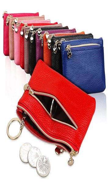 genuine leather men women mini clutch wallets plain color money banknote pocket coin pouches interior key chain holder zipper purs8252030, Red;black
genuine leather men women mini clutch wallets plain color money banknote pocket coin pouches interior key chain holder zipper purs8252030, Red;black
