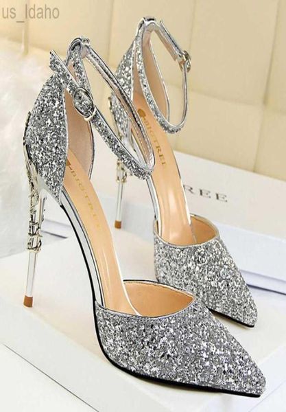 sandals bigtree shoes heels 2022 new woman pumps sequins high heels women shoes fashion ladies shoes gold sliver stiletto heels sa5410478, Black
sandals bigtree shoes heels 2022 new woman pumps sequins high heels women shoes fashion ladies shoes gold sliver stiletto heels sa5410478, Black