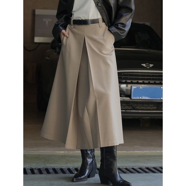 skirts spring summer korean high waist suit feeling half skirt pleated a-line loose thin umbrella skirt women 230901, Black
skirts spring summer korean high waist suit feeling half skirt pleated a-line loose thin umbrella skirt women 230901, Black