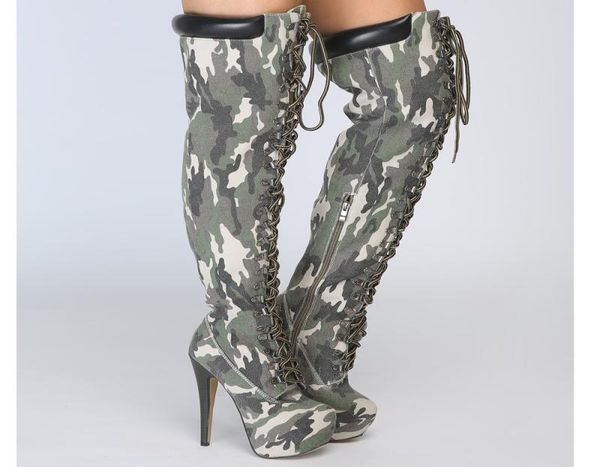legzen women over the knee boots camouflage platform round toe high heels fashion club shoes woman plus size1197244, Black
legzen women over the knee boots camouflage platform round toe high heels fashion club shoes woman plus size1197244, Black