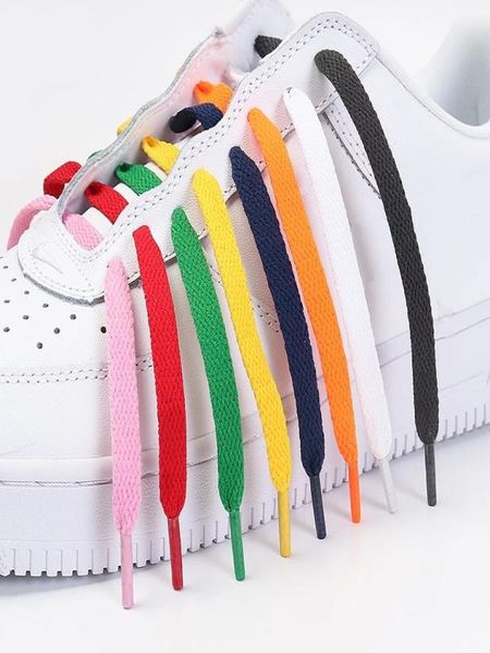 120cm 1pair flat shoelaces classic shoe laces fit fashion solid sports shoelace casual shoe strings shoe accessories1389618, White;pink
120cm 1pair flat shoelaces classic shoe laces fit fashion solid sports shoelace casual shoe strings shoe accessories1389618, White;pink