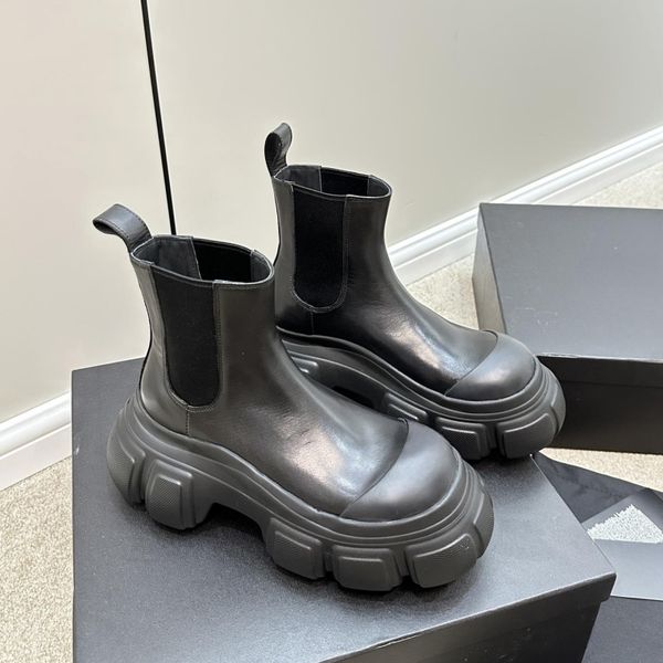 23 autumn winter new women's boots designer motorcycle boots luxury women safety tire shoes thick bottom short boots 218, Black
23 autumn winter new women's boots designer motorcycle boots luxury women safety tire shoes thick bottom short boots 218, Black