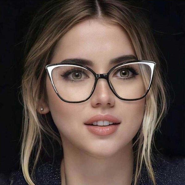 fashion sunglasses frames 2022 double color frame anti-blue glasses women vintage square optical eyeglasses female spectacles oculos feminin, Black
fashion sunglasses frames 2022 double color frame anti-blue glasses women vintage square optical eyeglasses female spectacles oculos feminin, Black