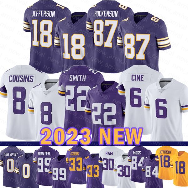 kirk cousins football jersey minnesotas vikings justin jefferson t.j. hockenson harrison smith lewis cine marcus davenport danielle hunter b, Black;red
kirk cousins football jersey minnesotas vikings justin jefferson t.j. hockenson harrison smith lewis cine marcus davenport danielle hunter b, Black;red