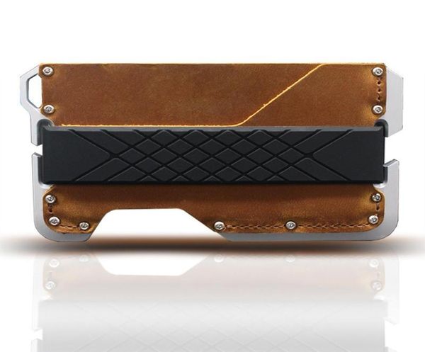 card holders fashion brand rfid aluminum metal holder business minimalist smart wallet for man id credit badge 20226259729, Brown;gray
card holders fashion brand rfid aluminum metal holder business minimalist smart wallet for man id credit badge 20226259729, Brown;gray