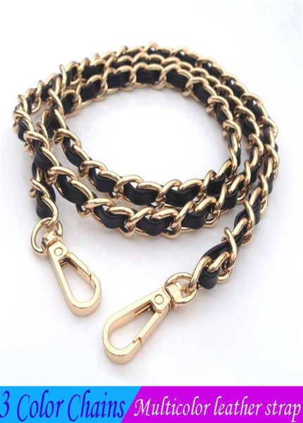 bag shoulder straps wearable leather strap chain multicolor customize metal portable fashion chain accessories for evening bags an4971910, Black
bag shoulder straps wearable leather strap chain multicolor customize metal portable fashion chain accessories for evening bags an4971910, Black