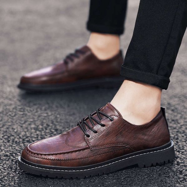 new colored small leather sho madden same style medium duty work suit men's casual shoe korean edition sho men's fashion outdoor t
new colored small leather sho madden same style medium duty work suit men's casual shoe korean edition sho men's fashion outdoor t