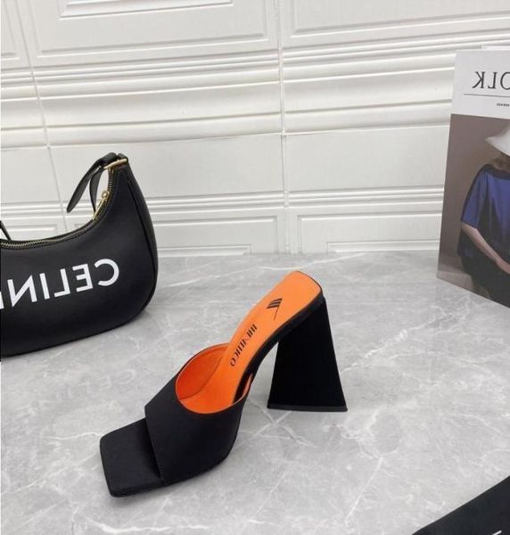 boots the attico de heeled sandals black slippers satin silk block heel mules high heels shoes slip on slides open toes shoe for wom aetn466
boots the attico de heeled sandals black slippers satin silk block heel mules high heels shoes slip on slides open toes shoe for wom aetn466