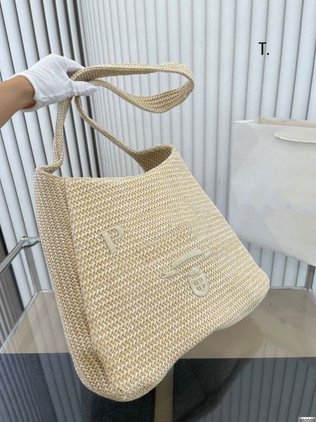 Top Straw Fashion Bags Designer Bag Woman Crochet Tote Bag Luxury Handbag Summer Shopping Purse Totes Shoulder Handbags Triangle
Top Straw Fashion Bags Designer Bag Woman Crochet Tote Bag Luxury Handbag Summer Shopping Purse Totes Shoulder Handbags Triangle