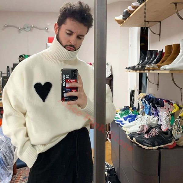 women s sweaters sweater wanita streetwear y2k baru mewah bordir cinta turtleneck mode korea harajuku longgar semua cocok 2023 230904, White;black
women s sweaters sweater wanita streetwear y2k baru mewah bordir cinta turtleneck mode korea harajuku longgar semua cocok 2023 230904, White;black
