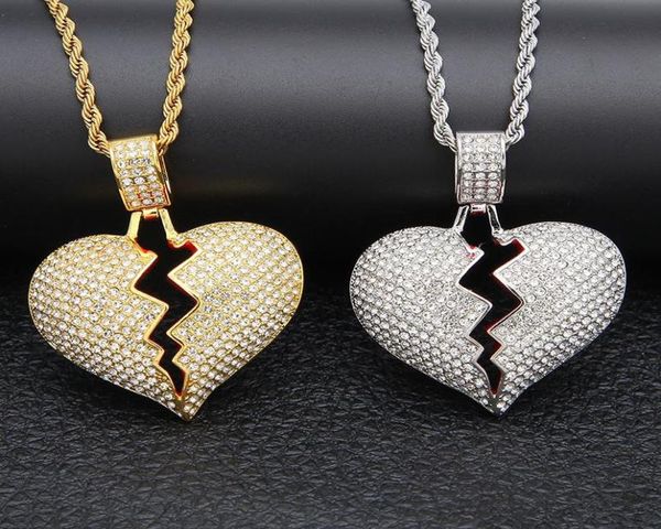 iced out broken love heart pendant necklaces men039s bling crystal rhinestone love charm gold silver ed chain for women hi5177664
iced out broken love heart pendant necklaces men039s bling crystal rhinestone love charm gold silver ed chain for women hi5177664