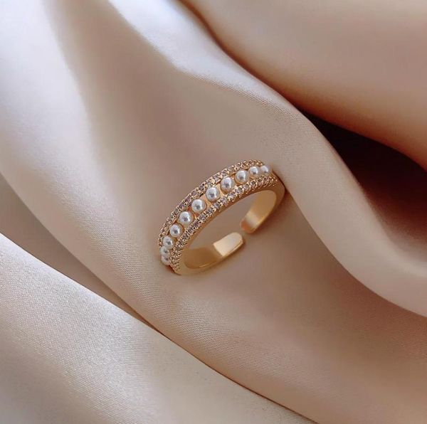 cluster rings 2021 korean fashion pearl ring opening temperament simple index finger female banquet jewelry3466611, Golden;silver
cluster rings 2021 korean fashion pearl ring opening temperament simple index finger female banquet jewelry3466611, Golden;silver