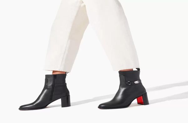 luxury elegant women ankle boots s lock booty 70mm bootes refined calfskin matte leather designer pointed bootis wedding party lady short bo, Black
luxury elegant women ankle boots s lock booty 70mm bootes refined calfskin matte leather designer pointed bootis wedding party lady short bo, Black