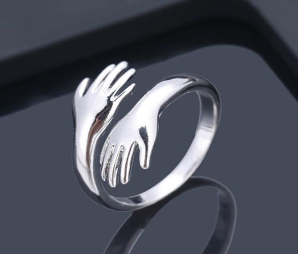 hugging hands rings for women girls silver hugging hands open ring jewelry hug hands statement rings wedding bands3450645
hugging hands rings for women girls silver hugging hands open ring jewelry hug hands statement rings wedding bands3450645