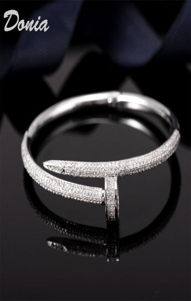 donia jewelry luxury bangle party european and american fashion large nails classic inlaid zirconia bracelet designer gift4015230, Black
donia jewelry luxury bangle party european and american fashion large nails classic inlaid zirconia bracelet designer gift4015230, Black