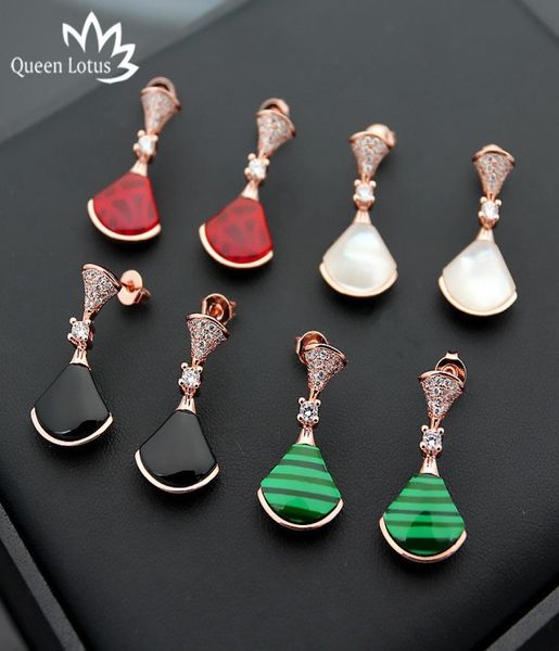 queen lotus 2019 new 18k gold plated fan shape earrings for women fashion good quality drop earrings jewelry gift whole3799668, Silver
queen lotus 2019 new 18k gold plated fan shape earrings for women fashion good quality drop earrings jewelry gift whole3799668, Silver