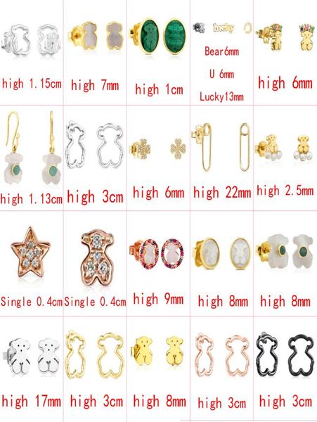 fahmi 2022 new style 925 sterling silver bear fashion classic exquisite ladies earrings pierced jewelry factory direct s7631026, Golden;silver
fahmi 2022 new style 925 sterling silver bear fashion classic exquisite ladies earrings pierced jewelry factory direct s7631026, Golden;silver