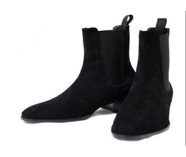 men suede martin boots wyatt booties men stacked heel slipon shoes fashion nubuck leather chelse boot ankle men shoes5758224, Black
men suede martin boots wyatt booties men stacked heel slipon shoes fashion nubuck leather chelse boot ankle men shoes5758224, Black