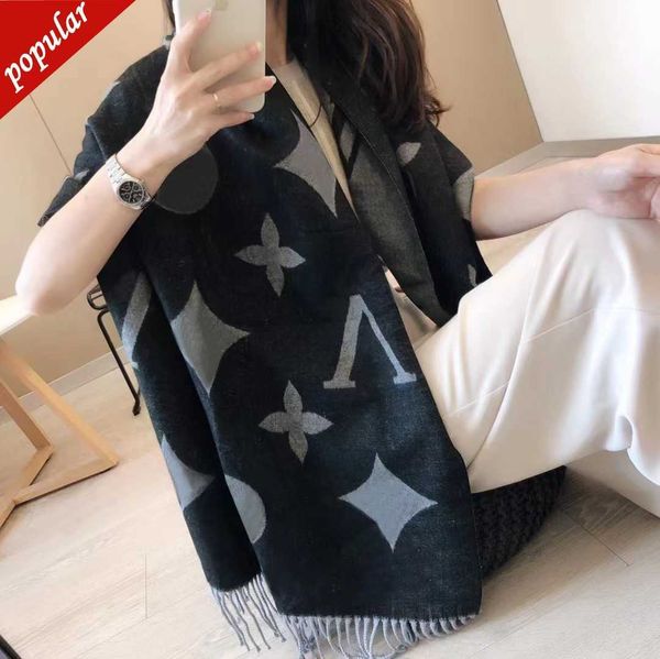 wholesalers designer cashmere scarf new fashion autumn/winter warm shawl scarf clothing collocation s6, Blue;gray
wholesalers designer cashmere scarf new fashion autumn/winter warm shawl scarf clothing collocation s6, Blue;gray