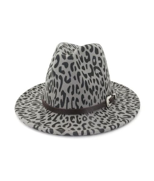 2019 autumn and winter leopard print brimmed hat travel cap fedoras jazz hat panama hats for women and girl 643911339, Blue;gray
2019 autumn and winter leopard print brimmed hat travel cap fedoras jazz hat panama hats for women and girl 643911339, Blue;gray