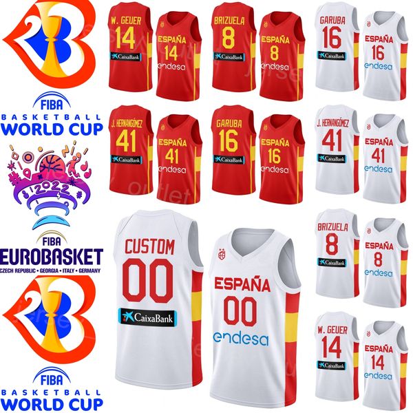 printed spain 2023 world cup basketball 12 santiago aldama jerseys 23 sergio llull 10 victor claver 14 willy geuer 41 juancho hernangomez 24, Black;red
printed spain 2023 world cup basketball 12 santiago aldama jerseys 23 sergio llull 10 victor claver 14 willy geuer 41 juancho hernangomez 24, Black;red