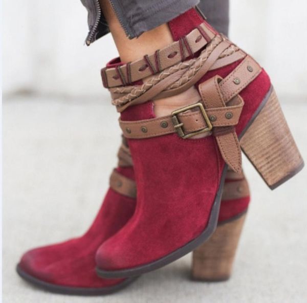 fashion women boots spring autumn high heels shoes for female rivet buckle daily shoes martin short ankle boots1678110, Black
fashion women boots spring autumn high heels shoes for female rivet buckle daily shoes martin short ankle boots1678110, Black
