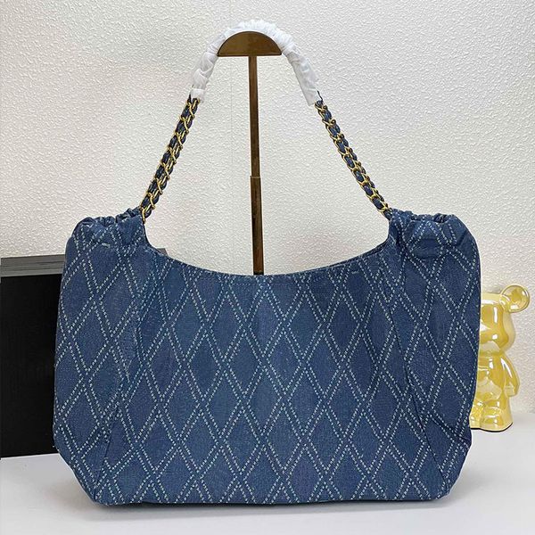 denim cloth shopping bag large tote bags braided chain strap shoulder bag women canvas handbags fashion letter high capacity travel totes
denim cloth shopping bag large tote bags braided chain strap shoulder bag women canvas handbags fashion letter high capacity travel totes