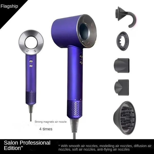 5-in-1 hair dryer, electric professional salon complete set of styling tool, vertical ultrasonic vacuum hair dryer, negative ion strong trav
5-in-1 hair dryer, electric professional salon complete set of styling tool, vertical ultrasonic vacuum hair dryer, negative ion strong trav
