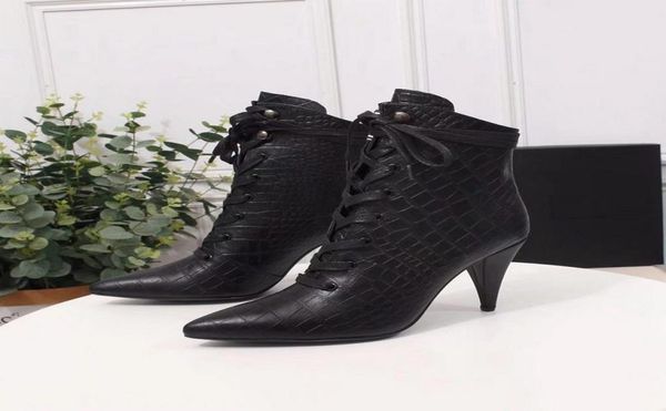 brand new sl womens knight ankle high heel lace up 9cm beast leather boots shoes original box size 35427965959, Black
brand new sl womens knight ankle high heel lace up 9cm beast leather boots shoes original box size 35427965959, Black