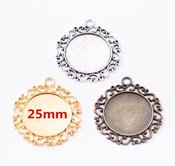 30pcs 4137mm fit 25mm antique bronze round blank pendant base silver color round cameo cabochon setting stamping tray bezel4690137, Slivery;crystal
30pcs 4137mm fit 25mm antique bronze round blank pendant base silver color round cameo cabochon setting stamping tray bezel4690137, Slivery;crystal