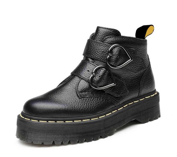 woman's martens boots de heart leather platforml boots pantshoes ankle boots litchi peel milled nappa heightening shoes1115409, Black
woman's martens boots de heart leather platforml boots pantshoes ankle boots litchi peel milled nappa heightening shoes1115409, Black