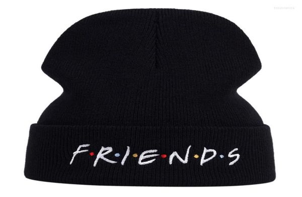 berets friends embroidery beanie hat winter autumn cotton flexible knitted hats men women hip hop beanies outdoor warm wool2228168, Blue;gray
berets friends embroidery beanie hat winter autumn cotton flexible knitted hats men women hip hop beanies outdoor warm wool2228168, Blue;gray