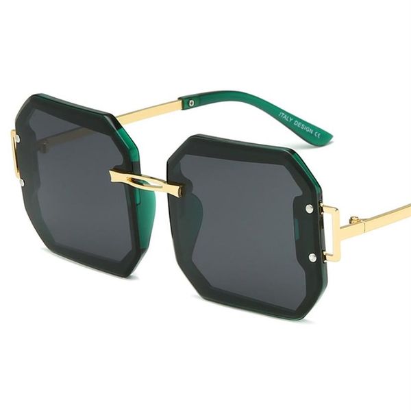 fashion square sun glasses ladies 2019 metal rimless frame sunglasses women men gradient eye glasses lunettes de soleil2827, White;black
fashion square sun glasses ladies 2019 metal rimless frame sunglasses women men gradient eye glasses lunettes de soleil2827, White;black