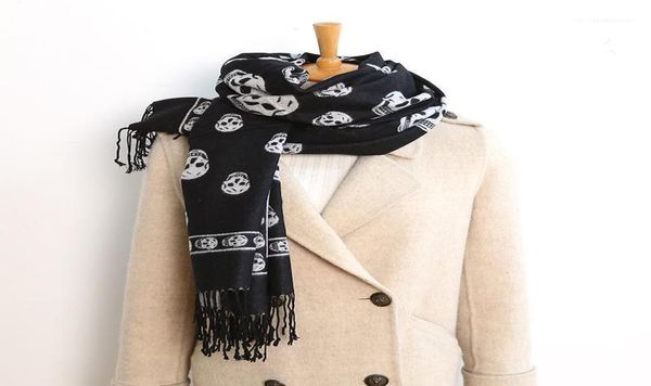 scarves 2021 doublesided skull scarf women mrs winter warm cashmere shawl animal print ghost head soft thin blanket15143957, Blue;gray
scarves 2021 doublesided skull scarf women mrs winter warm cashmere shawl animal print ghost head soft thin blanket15143957, Blue;gray