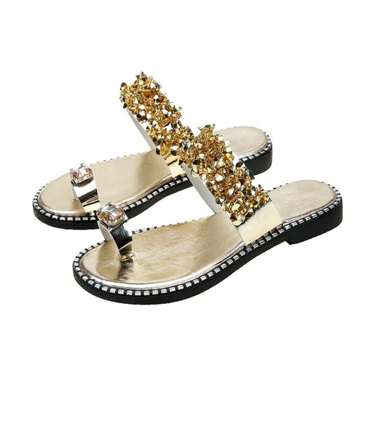 women slippers crystal studded toe ring flat sandals platform peep toe flip flops fashion punk outdoor ladies shoes3654421, Black
women slippers crystal studded toe ring flat sandals platform peep toe flip flops fashion punk outdoor ladies shoes3654421, Black