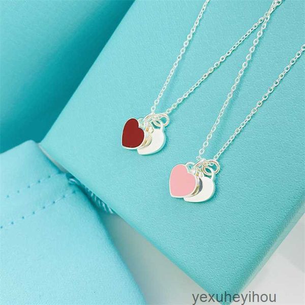 fashion jewelry luxury heart pendant necklaces designers beaded strands pink red blue bracelet for anniversary trendy gift girlfriend, Silver
fashion jewelry luxury heart pendant necklaces designers beaded strands pink red blue bracelet for anniversary trendy gift girlfriend, Silver