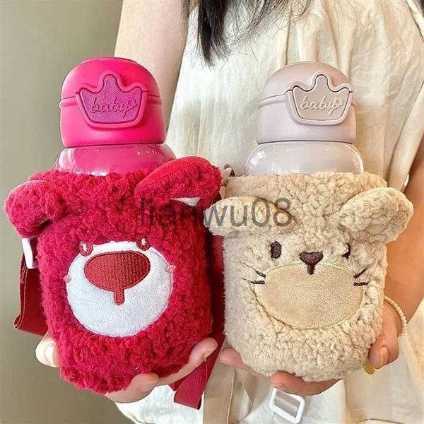 cups dishes utensils cute thermos bottle with straw plush warmth case portable leekproof water bottle stainless steel for kids girl mug coff
cups dishes utensils cute thermos bottle with straw plush warmth case portable leekproof water bottle stainless steel for kids girl mug coff