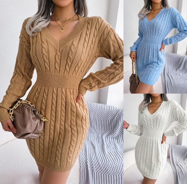 women's dresses 2023 autumn/winter new tight women's woolen dress fashion women's dress, Black;gray
women's dresses 2023 autumn/winter new tight women's woolen dress fashion women's dress, Black;gray