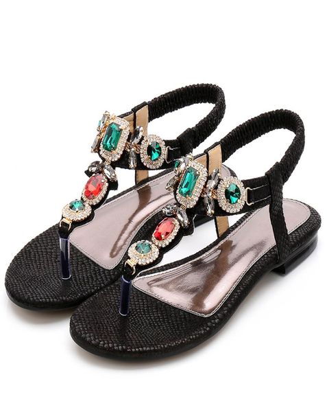 flat heel bohemia women sandals tstrap luxury beaded leather fashion sandals elastic band beach shoes large size 35431862043, Black
flat heel bohemia women sandals tstrap luxury beaded leather fashion sandals elastic band beach shoes large size 35431862043, Black