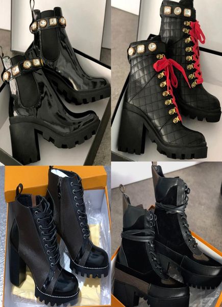 winter leather ankle boots women ankle platform desert boots chunky heel winter boost with belt check tweed print leather with box8332442, Black
winter leather ankle boots women ankle platform desert boots chunky heel winter boost with belt check tweed print leather with box8332442, Black
