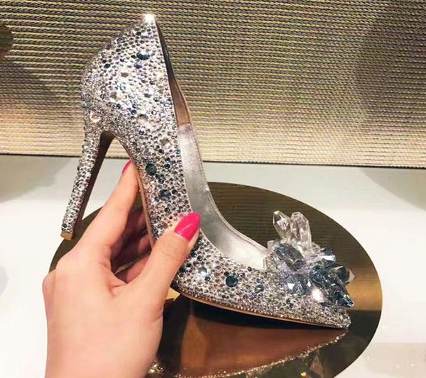 women celebrity grade crystal high heels bridal rhinestone wedding shoes pointed toe crystal flower pumps5417401, Black
women celebrity grade crystal high heels bridal rhinestone wedding shoes pointed toe crystal flower pumps5417401, Black