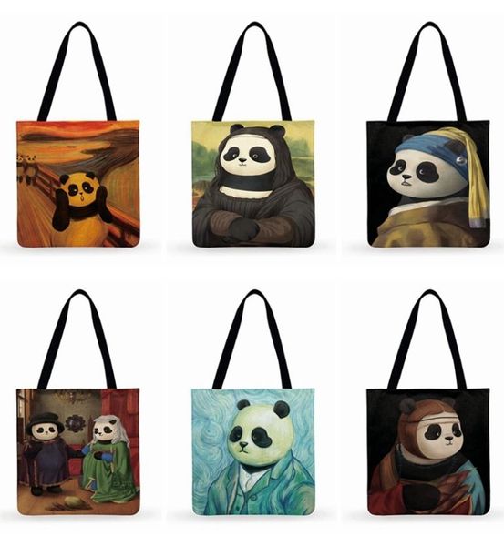 funny panda painting printed casual tote ladies shoulder foldable shopping bag fashion beach bags women handbags1034707
funny panda painting printed casual tote ladies shoulder foldable shopping bag fashion beach bags women handbags1034707