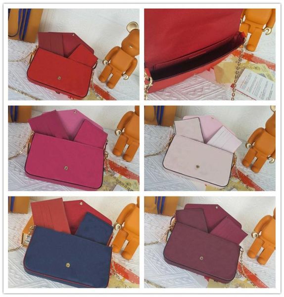 designer bags new 3piece set purse handbags chain shoulder crossbody bag style women handbags new style1559049, Red;black
designer bags new 3piece set purse handbags chain shoulder crossbody bag style women handbags new style1559049, Red;black
